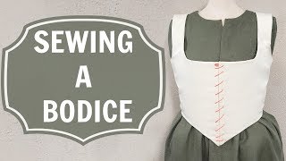 Sewing a Bodice Mock-up!