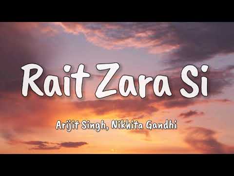 Rait Zara Si lyrics | Akshay, Dhanush, Sara | AR Rahman | Arijit Singh Bhushan K
