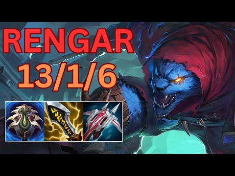 Rengar Jungle vs Kayn 13K (Platinum)