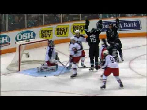 Dany Heatley hat-trick Against Blue Jackets - NHL Fox Sports Ohio Feed