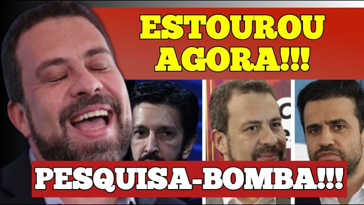 AO VIVO | SAIU PESQUISA PARA A PREFEITURA DE SÃO PAULO!!!