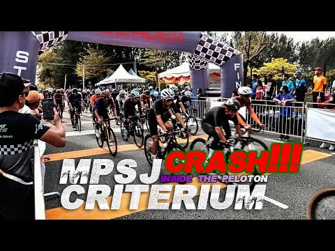 Crash!!! Inside the Peloton. MPSJ CRIT FINAL RACE