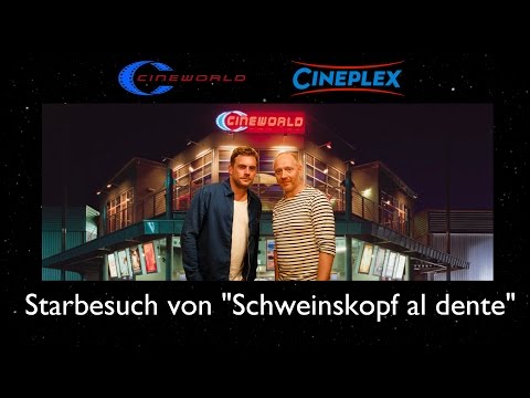 "Schweinskopf al dente" Sebastian Bezzel und Simon Schwarz live im CINEWORLD "Schweinskopf al dente"