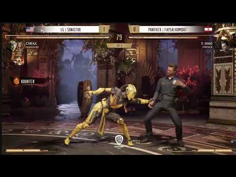 SONIC FOX VS FAYSALKOMBAT MORTAL KOMBAT 1 TOP 8