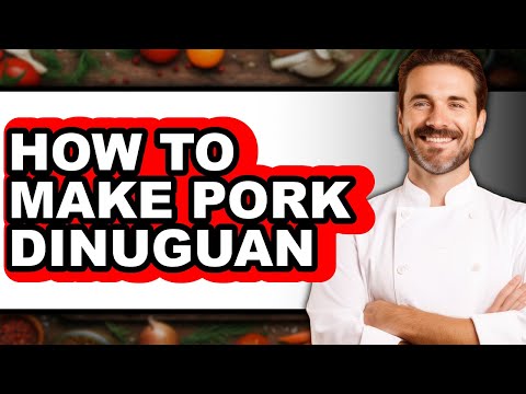 How To Make Pork Dinuguan (Easy Method)