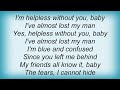 Billie Holiday - Be Fair With Me Baby Lyrics