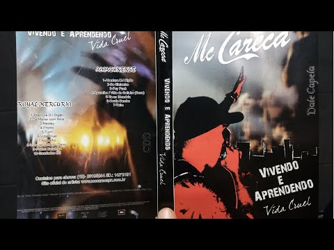 DVD  MC CARECA - VIVENDO E APREDENDO