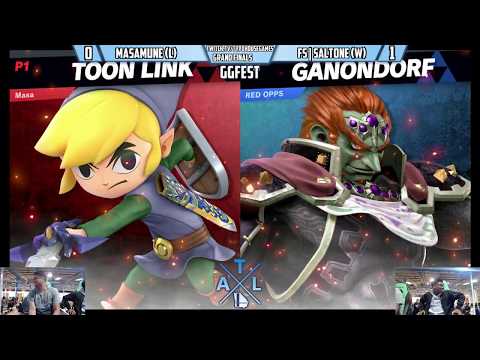 GG Fest - Masamune(Toon Link) VS FS| SaltOne(Ganondorf/R.O.B.)- Grand Finals