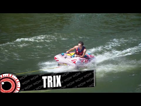 WOW Trix Steerable Spinning Towable Tube