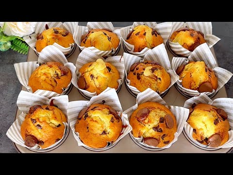 Je Cherchais Cette Recette de Muffins Depuis Longtemps! Muffins très Moelleux et très Savoureux 🤤