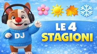 Le 4 Stagioni per Bambini 🌸☀️🍂❄️ | Canzone delle Stagioni