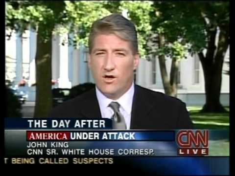 CNN 9/11 LIVE TV Coverage (9/12/01) 4:15 P.M - 4:30 P.M