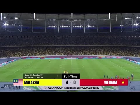 Full Highlights Malaysia vs Vietnam | AFC Asian Cup 2027 Qualifiers