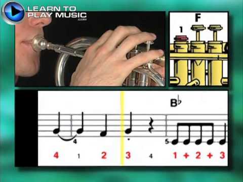 Ex032 Beginner Trumpet Lessons ~ Progressive
