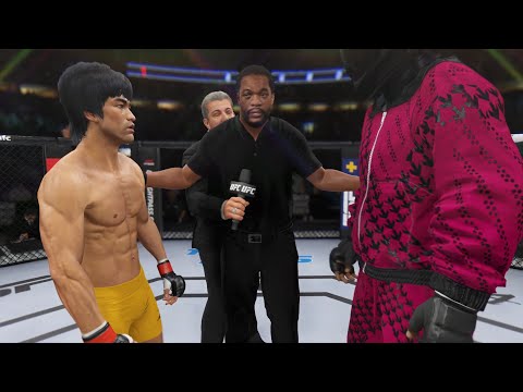 Bruce Lee vs. Squid Game - EA Sports UFC 4 - Epic Fight 🦑🔥🐲