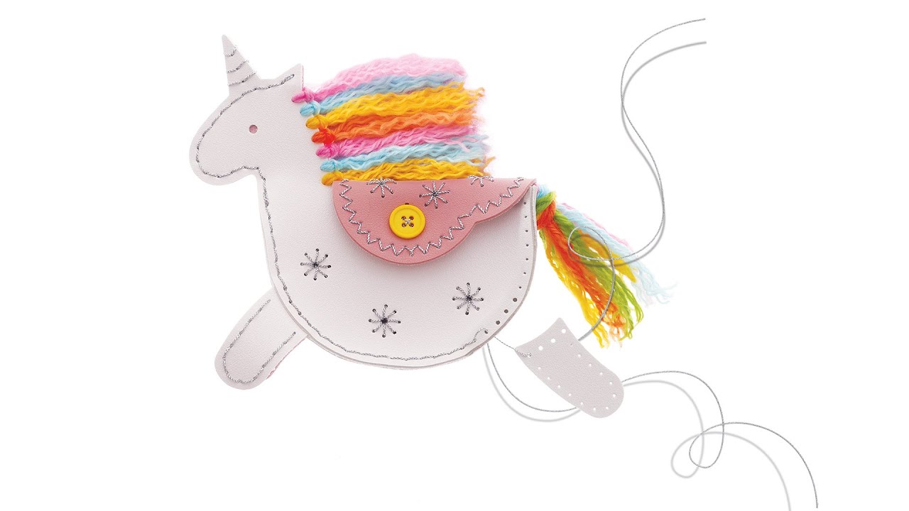 KidzMaker MY UNICORN FAUX LEATHER POUCH