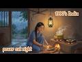 Cozy Monsoon Power Cut Dinner ️ 1990s Indian Village Life Ghibli Style ASMR