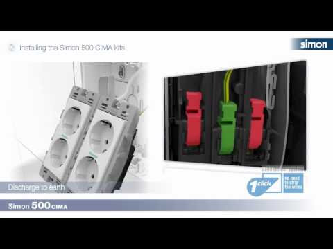 Pre-assembled and cabled, ready to install | Simon 500 Cima Kits