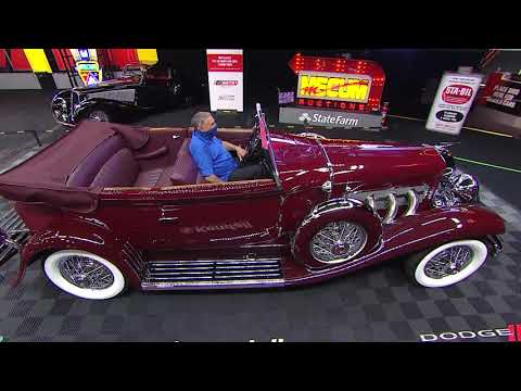 1930 Duesenberg Model SJ Rollston Convertible Victoria Sold for $2,970,000  // Mecum Indy 2021