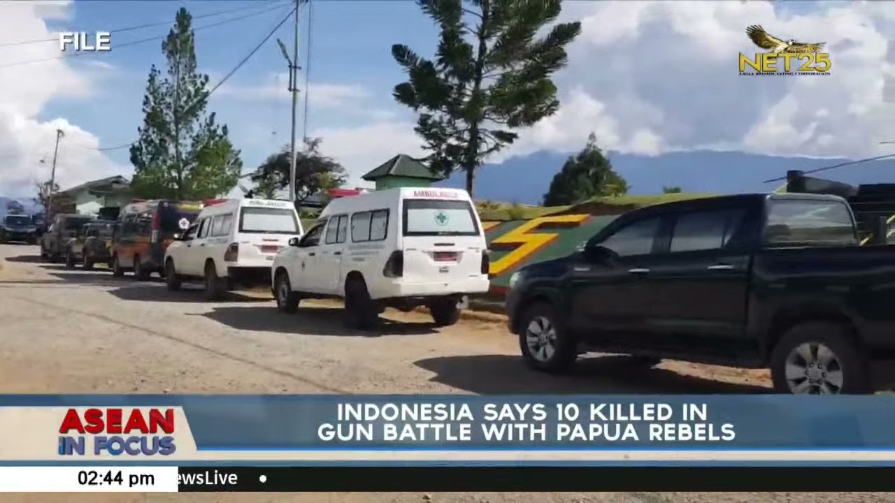 Indonesia says 10 killed in gun battle with Papua rebels