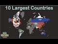 Top 10 Biggest Countries In The World Top 10 Largest Countries In The World