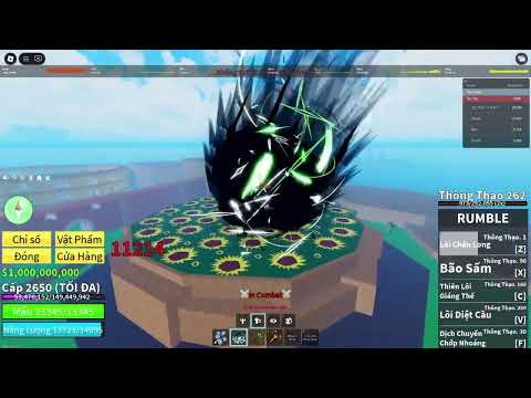 #1 War Montage Sky War Blox Fruit Combo Khó Nhất Game !!?