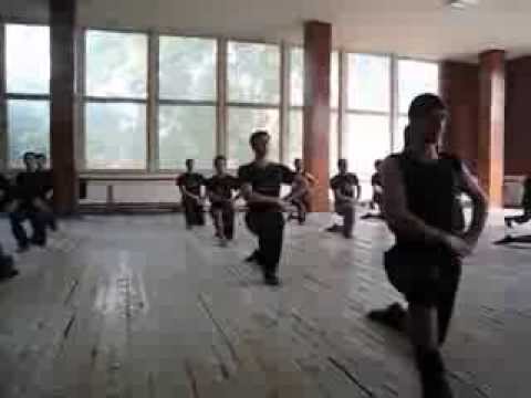Georgian National Ballet, Tbilisi. Amazing rehearsal footage.