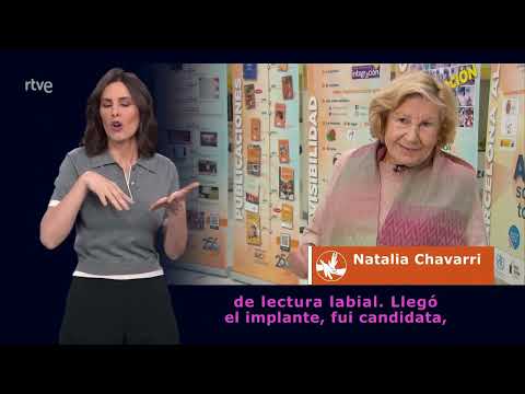 Exposición sobre la historia del implante coclear en el Hospital Puerta de Hierro de Madrid en el programa «En lengua de signos»