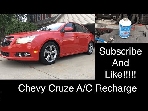 How to Put Freon in a Chevy Cruze 
