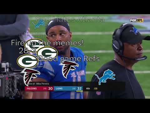 Lions vs Falcons 2017 Runoff Rule Ending // with Reddit reactions