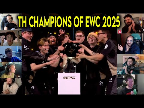 Valorant Streamers Reacts To TH The Champions Of EWC 2025 After Insane Reverse Sweep Against Fnatic