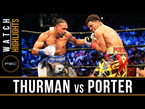Thurman vs Porter HIGHLIGHTS: June 25, 2016 - PBC on CBS
