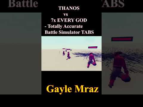 100x ROMAN TESTUDO vs 2x EVERY GOD   Totally Accurate Battle Simulator TABS 1 1