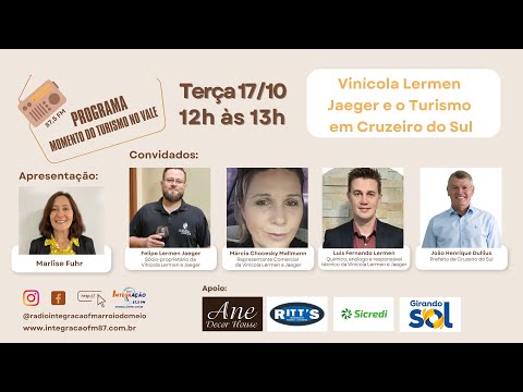 Vinícola Lermen Jaeger e o Turismo em Cruzeiro do Sul