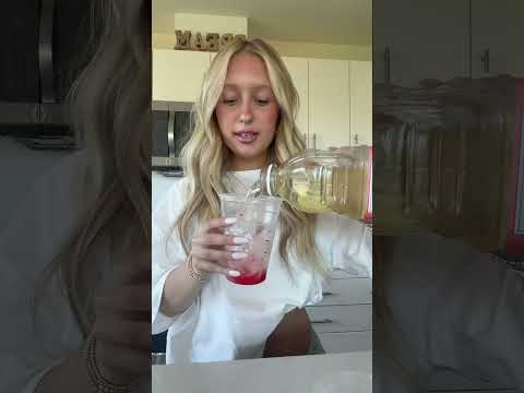 wie man Erdbeer-Açai zu Hause macht. #shorts #short #Hopeee