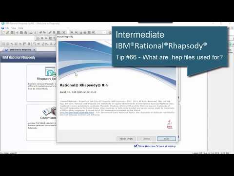 Rational Rhapsody Tip #66 - What are .hep files used for?