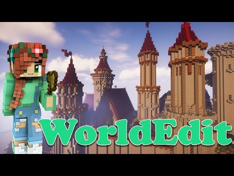 Worldedit Tutorial | How to Create Basic Structures in Minecraft | Copy Paste Flip Rotate & more!