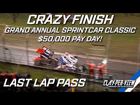 The Greatest Finish to the Grand Annual Sprintcar Classic Ever!?