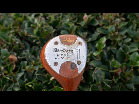 1986-87 MacGregor M09T Jumbo Driver - The Vintage Golfer