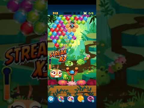 Angry Birds Pop Bubble Shooter Level 517 3 STARS NO BOOSTERS #angrybirdspopbubbleshooter