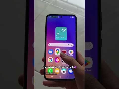 SAMSUNG A54 SMOOTHNESS😈 #samsung #tech
