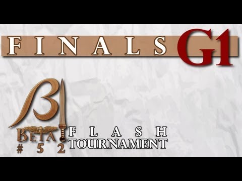 BETA Flash Tournament #52 - Finals Game 1 - Harba vs ThePrussianPrince