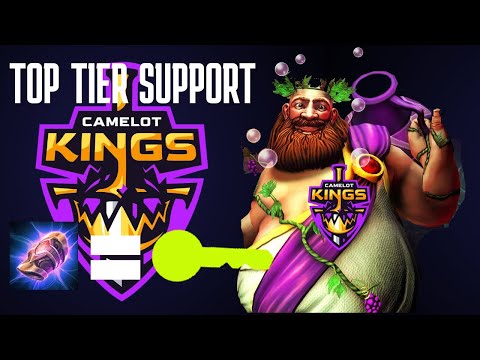 A Rated support in S10 SMITE - A-Z Support Bacchus
