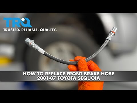 How to Replace Front Brake Hose 2001-07 Toyota Sequoia
