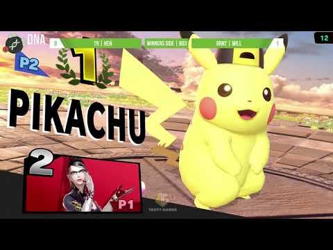 DNA.EXE S6:W8 - TR  Hen (Bayonetta) Vs. GRNT  Mr. L (Pikachu) - Winners Quarters - Smash Ultimate