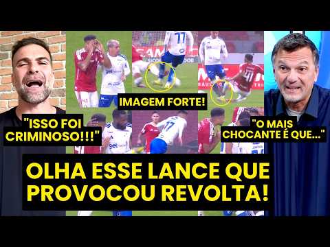 LANCE ABSURDO??? “ESSA IMAGEM É MUITO FORTE! O MAIS CHOCANTE é que…” LESÃO de GABRIEL PEC ASSUSTA!