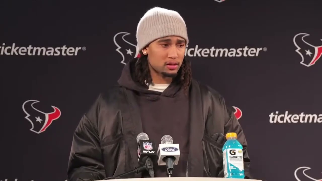 C.J. Stroud Speaks to the Media After Divisional Round Matchup | Full Postgame Presser