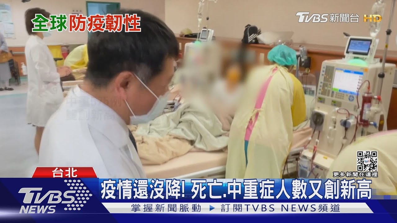 台染疫死亡速度全球第2快　致死率達萬分之10防線