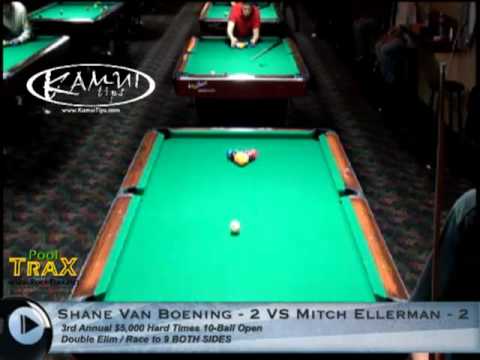 Mitch Ellerman VS Shane Van Boening / 3rd Annul Hard Times 10-Ball