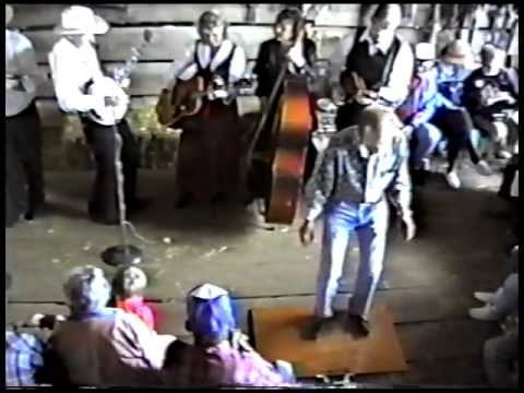Thomas Maupin dancing  to Summertown Bluegrass Reunion Band "Train 45"